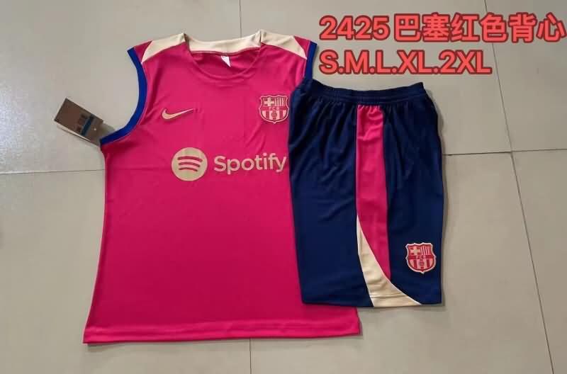 AAA(Thailand) Barcelona 23/24 Red Soccer Training Sets 02