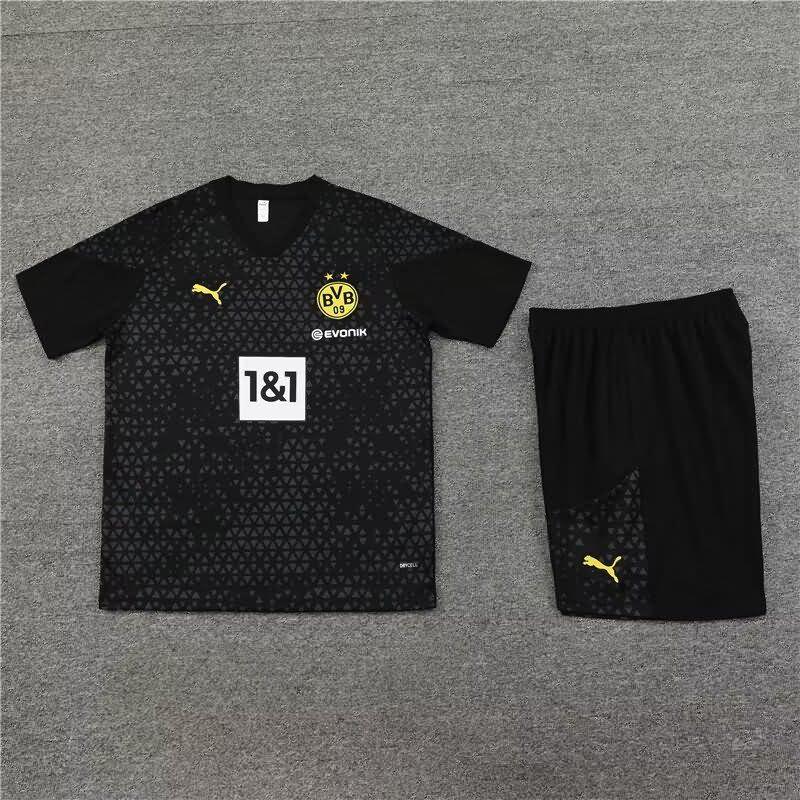 AAA(Thailand) Dortmund 23/24 Black Soccer Training Sets