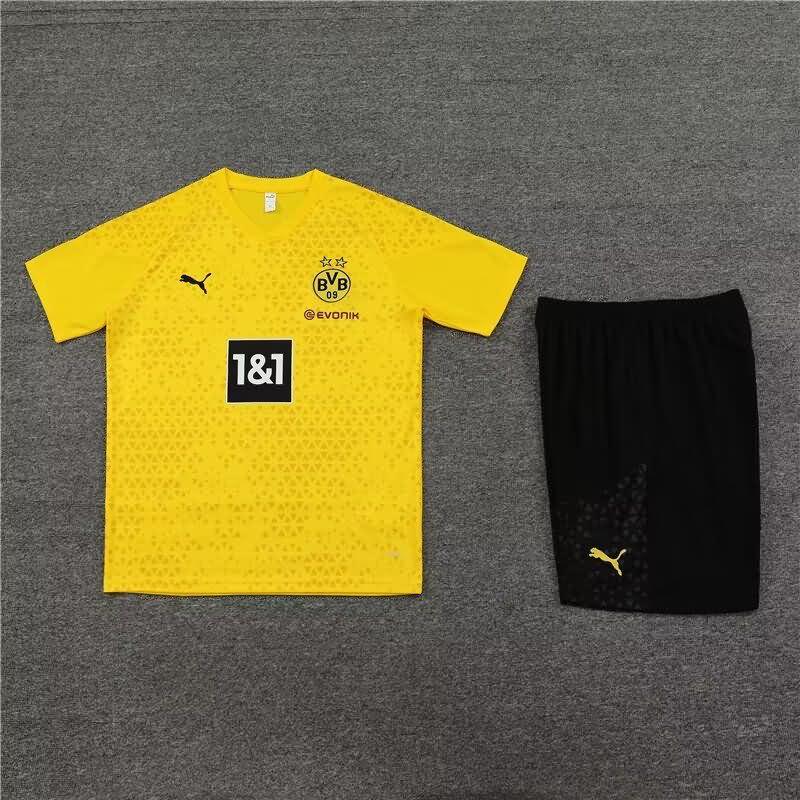 AAA(Thailand) Dortmund 23/24 Yellow Soccer Training Sets