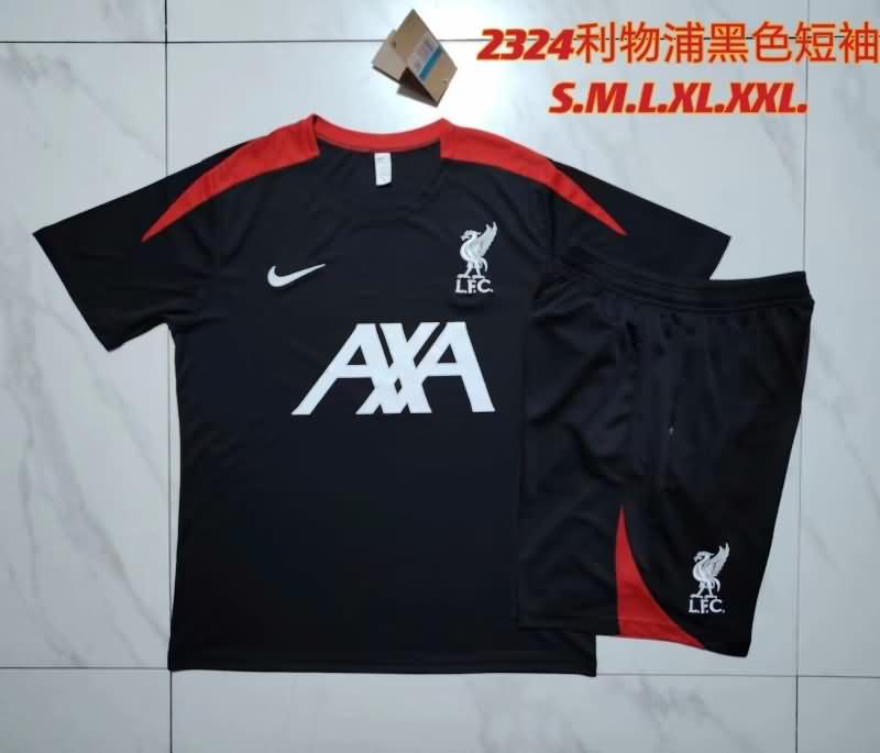 AAA(Thailand) Liverpool 23/24 Black Soccer Training Sets