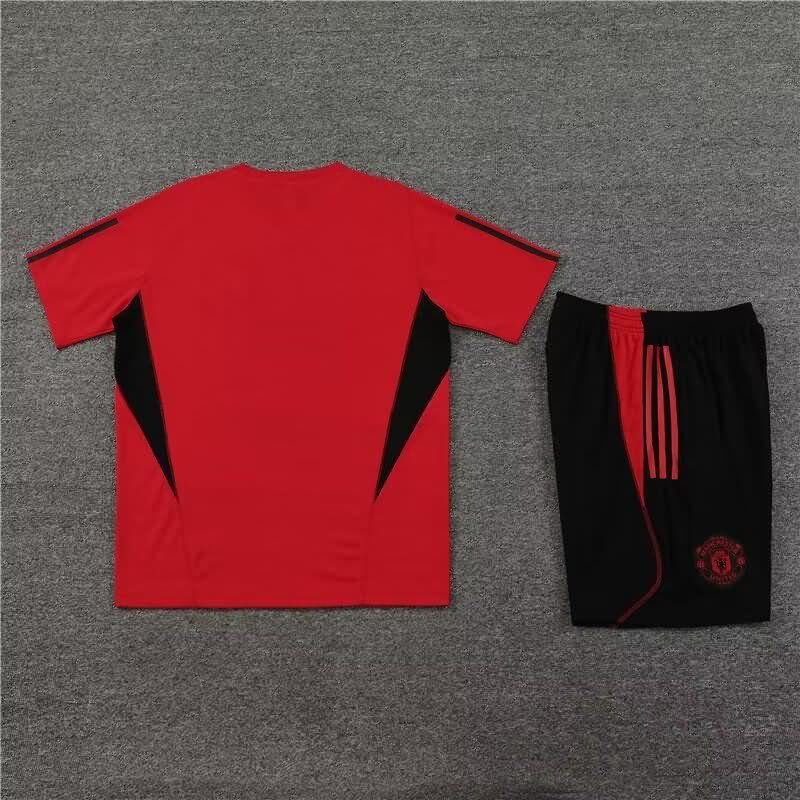 AAA(Thailand) Manchester United 23/24 Red Soccer Training Sets 02