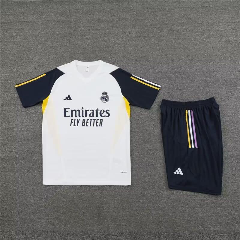 AAA(Thailand) Real Madrid 23/24 White Soccer Training Sets