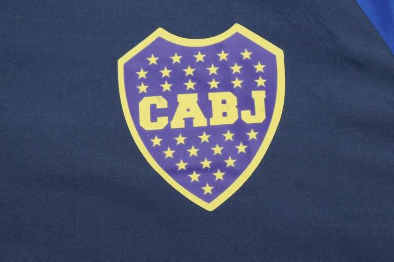 AAA(Thailand) Boca Juniors 23/24 Dark Blue Soccer Windbreaker