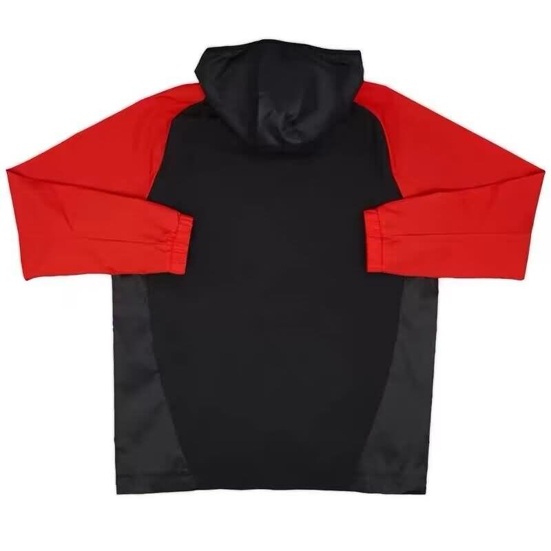 AAA(Thailand) Flamenco 2024 Black Soccer Windbreaker