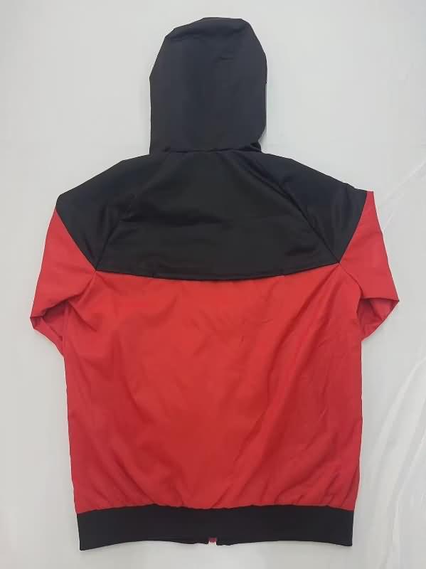 AAA(Thailand) France 2024 Red Soccer Windbreaker