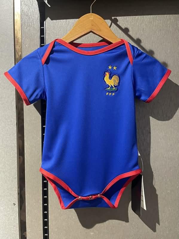 AAA(Thailand) France 2024 Home Baby Soccer Jerseys