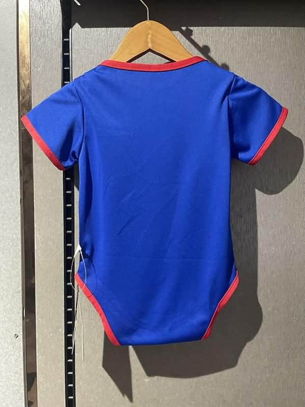 AAA(Thailand) France 2024 Home Baby Soccer Jerseys