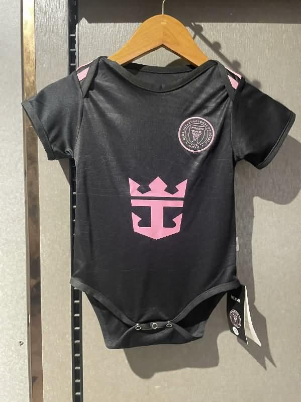 AAA(Thailand) Inter Miami 2024 Away Baby Soccer Jerseys