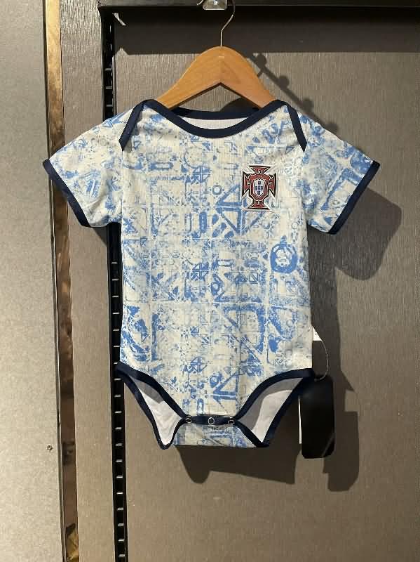 AAA(Thailand) Portugal 2024 Away Baby Soccer Jerseys