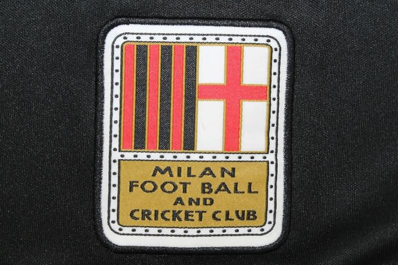 AAA(Thailand) AC Milan 125th Anniversary Black Soccer Jersey
