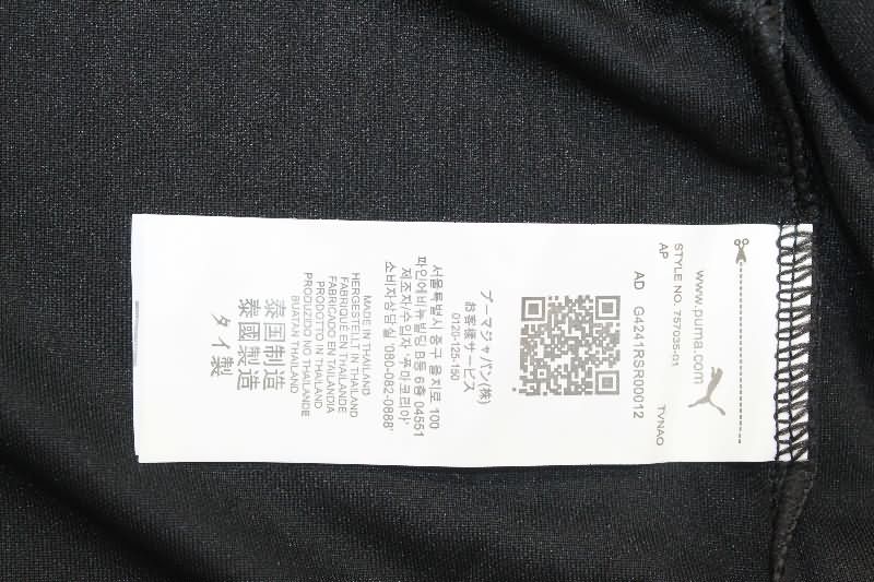 AAA(Thailand) AC Milan 125th Anniversary Black Soccer Jersey