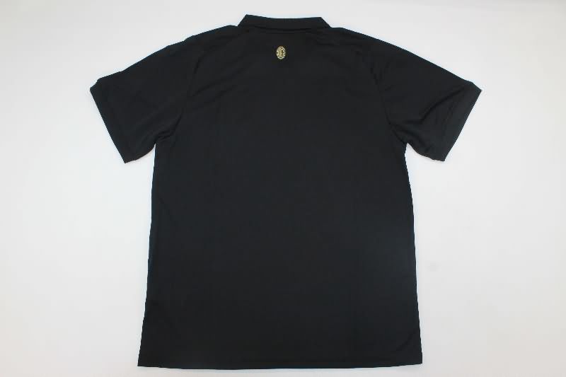 AAA(Thailand) AC Milan 125th Anniversary Black Soccer Jersey