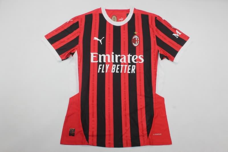 AAA(Thailand) AC Milan 24/25 Home Soccer Jersey (Player) Leaked