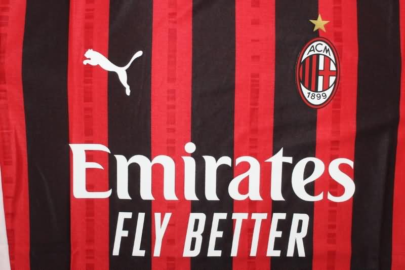 AAA(Thailand) AC Milan 24/25 Home Soccer Jersey (Player) Leaked