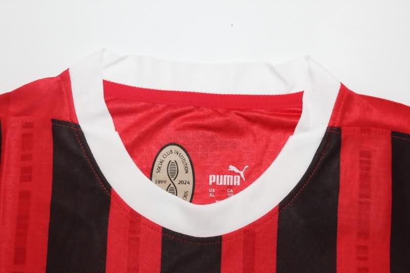 AAA(Thailand) AC Milan 24/25 Home Soccer Jersey (Player) Leaked