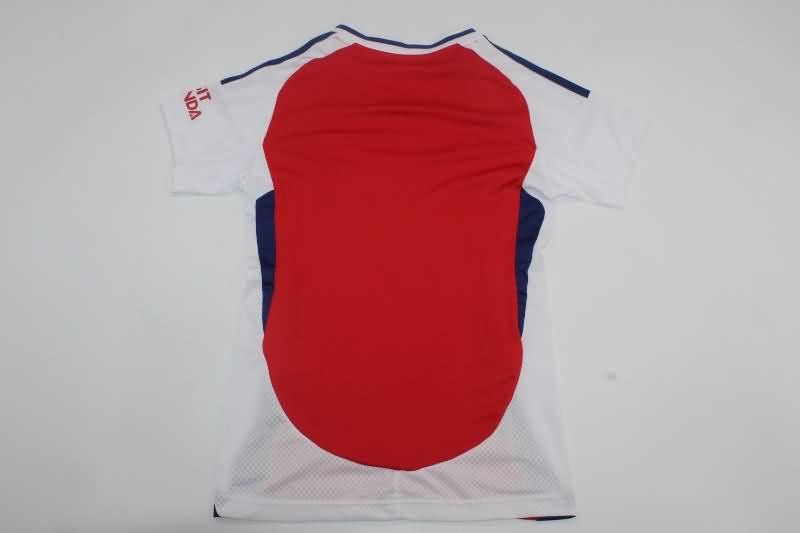 AAA(Thailand) Arsenal 24/25 Home Women Soccer Jersey