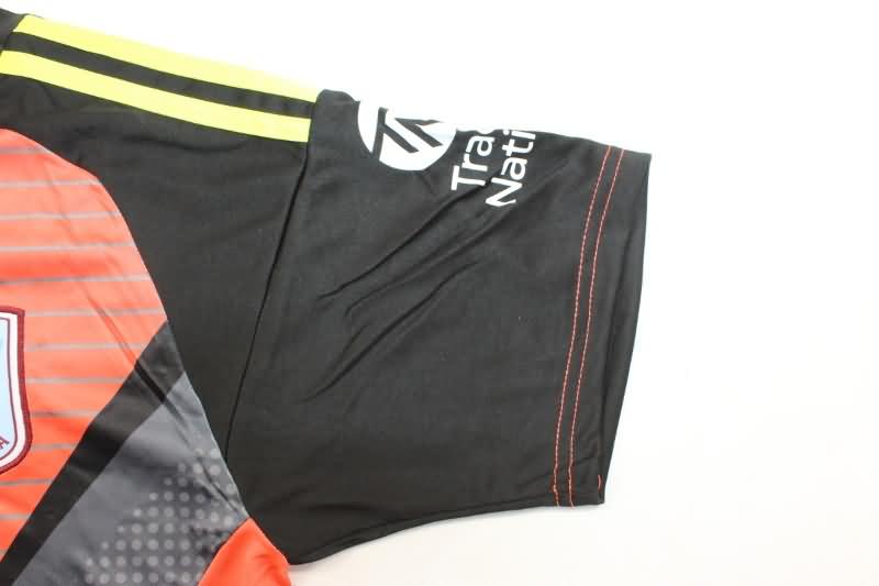 AAA(Thailand) Aston Villa 24/25 Goalkeeper Black Soccer Jersey