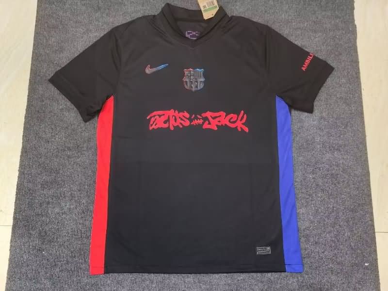 AAA(Thailand) Barcelona 24/25 Away Soccer Jersey Sponsor 03