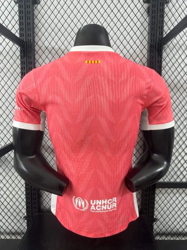 AAA(Thailand) Barcelona 24/25 Pink Soccer Jersey (Player)