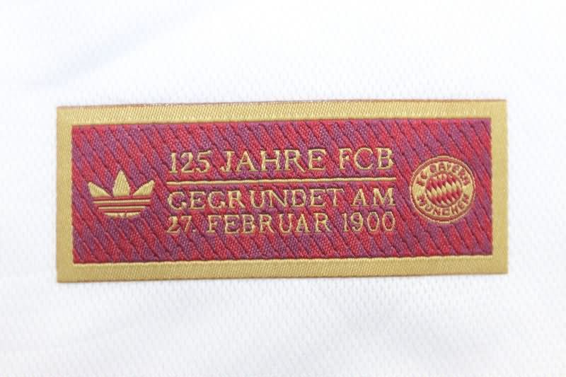 AAA(Thailand) Bayern Munich 125th Anniversary White Soccer Jersey