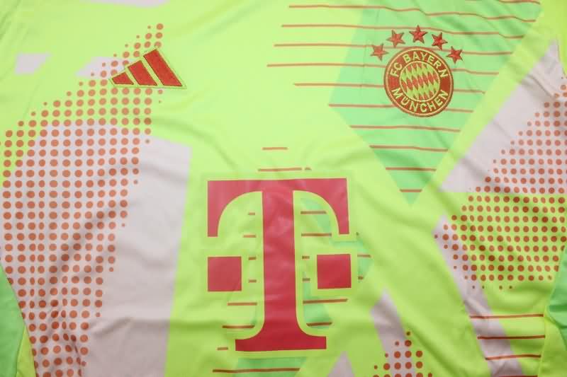 AAA(Thailand) Bayern Munich 24/25 Goalkeeper Green Soccer Jersey