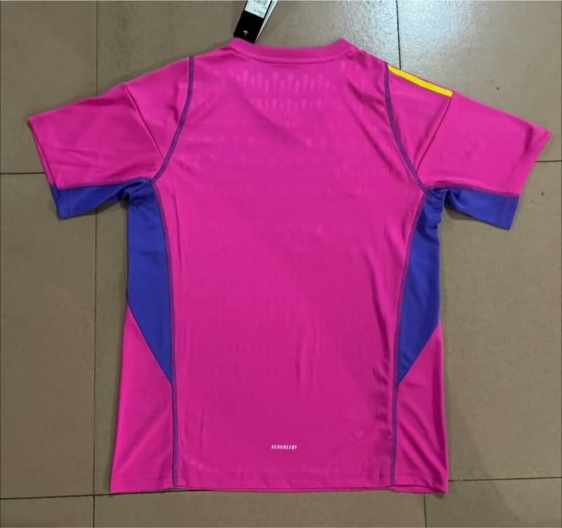 AAA(Thailand) Colo Colo 2024 Goalkeeper Pink Soccer Jersey