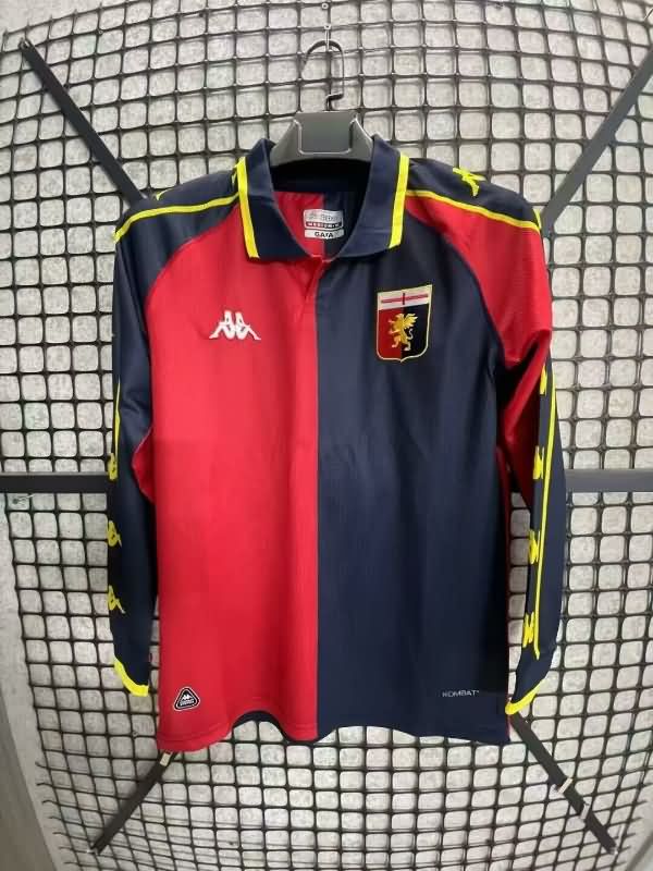 AAA(Thailand) Genoa 24/25 Special Long Sleeve Soccer Jersey