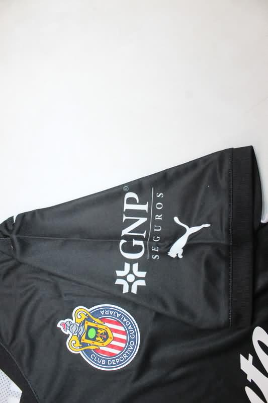 AAA(Thailand) Guadalajara Chivas 24/25 Goalkeeper Black Soccer Jersey (Player)