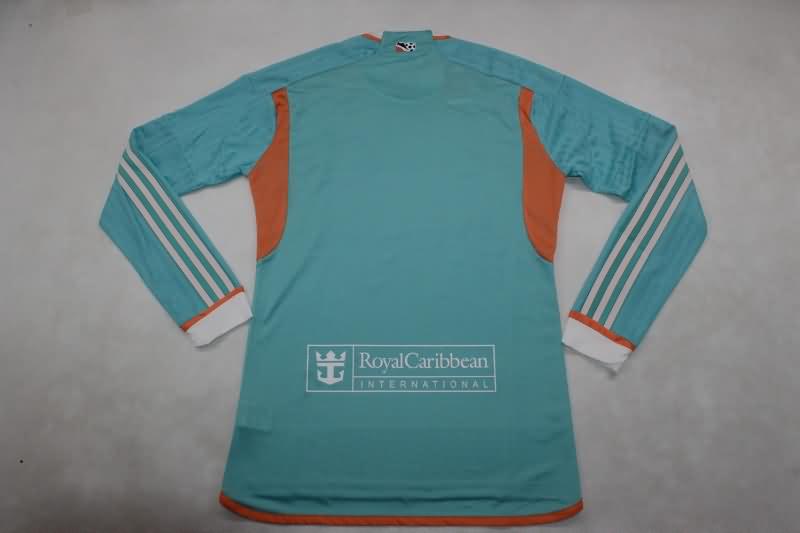AAA(Thailand) Inter Miami 2024 Third Long Sleeve Soccer Jersey (Player)