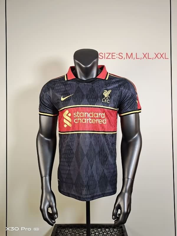 AAA(Thailand) Liverpool 24/25 Black Soccer Jersey (Player)