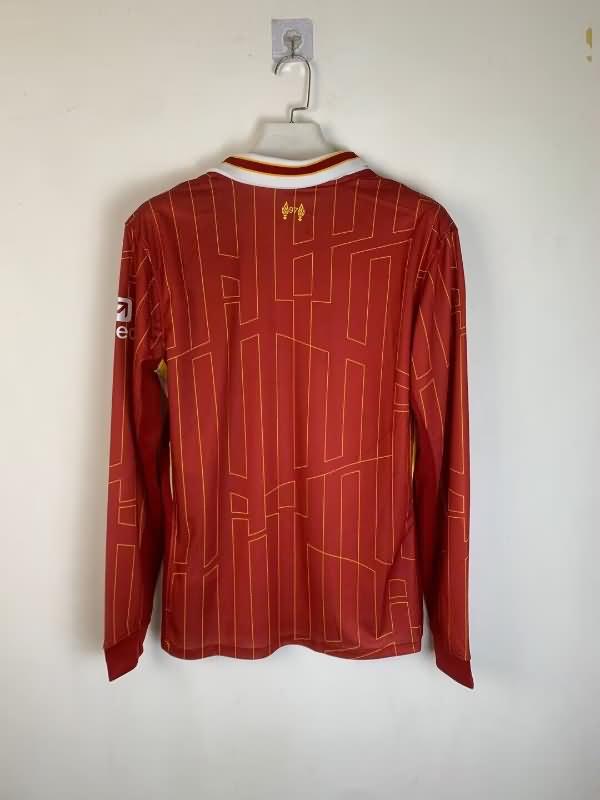 AAA(Thailand) Liverpool 24/25 Home Long Sleeve Soccer Jersey