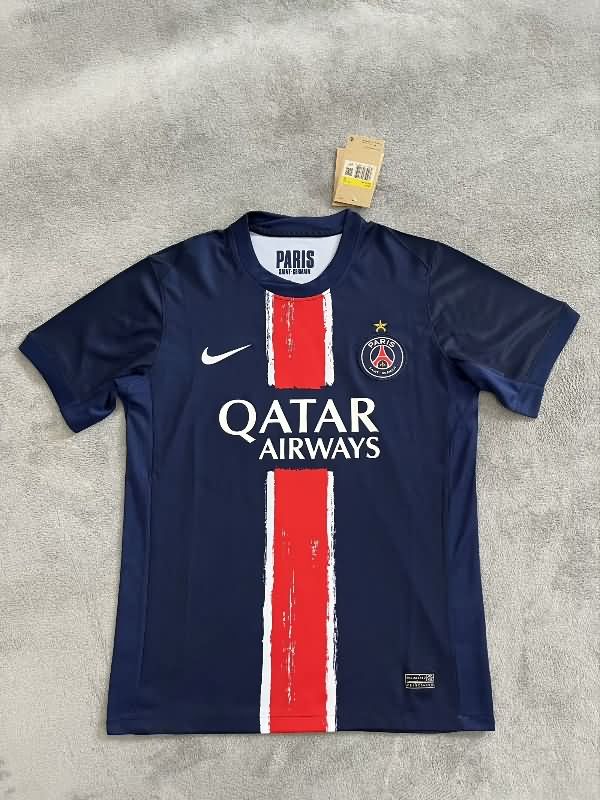 AAA(Thailand) Paris St German 2025 Home Champion Special Soccer Jersey