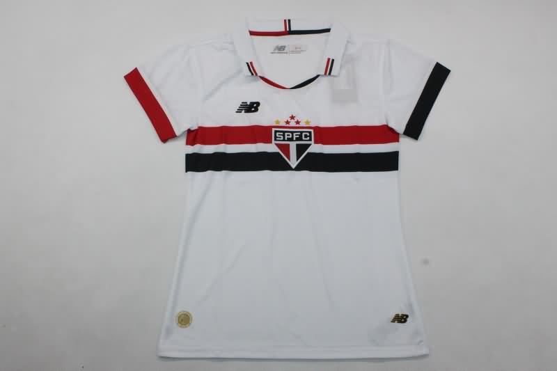 AAA(Thailand) Sao Paulo 2024 Home Women Soccer Jersey