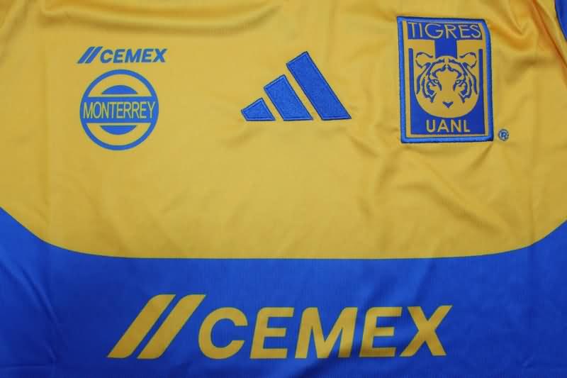 AAA(Thailand) Tigres Uanl 24/25 Home Soccer Jersey