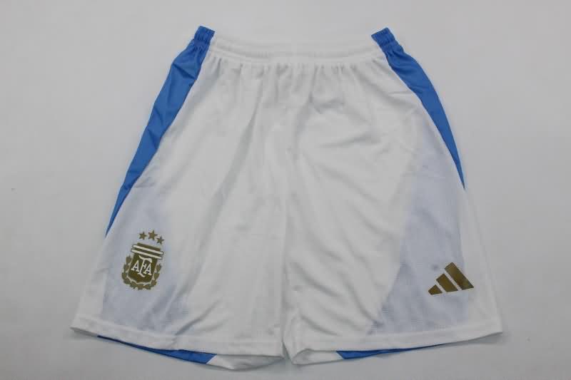 Argentina 2024 Kids Copa America Home Soccer Jersey And Shorts (Player)