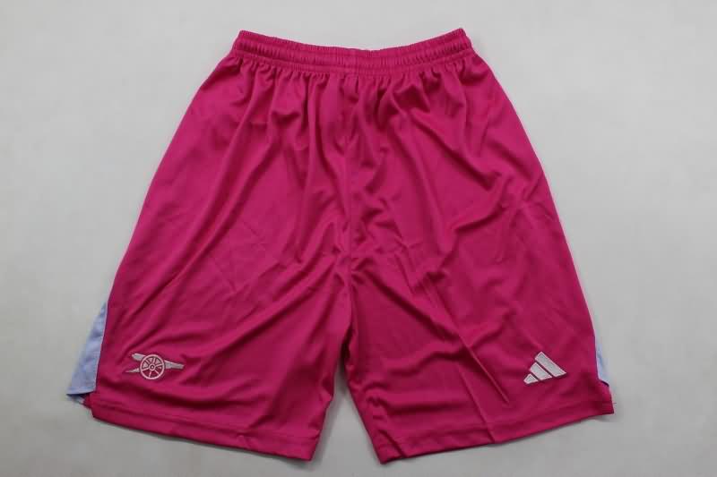 Arsenal 24/25 Kids Goalkeeper Pink Soccer Jersey And Shorts