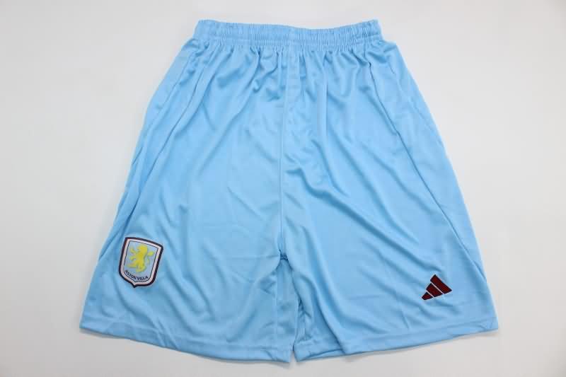 Aston Villa 24/25 Kids Away Soccer Jersey And Shorts
