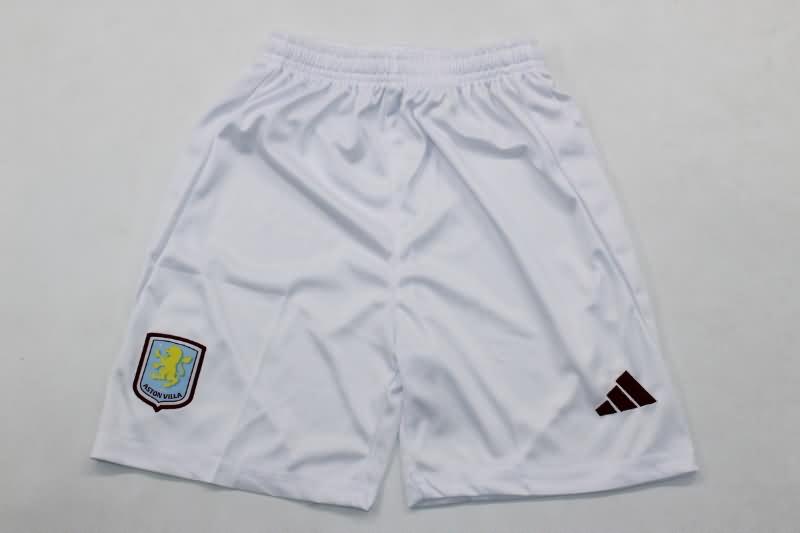 Aston Villa 24/25 Kids Home Soccer Jersey And Shorts
