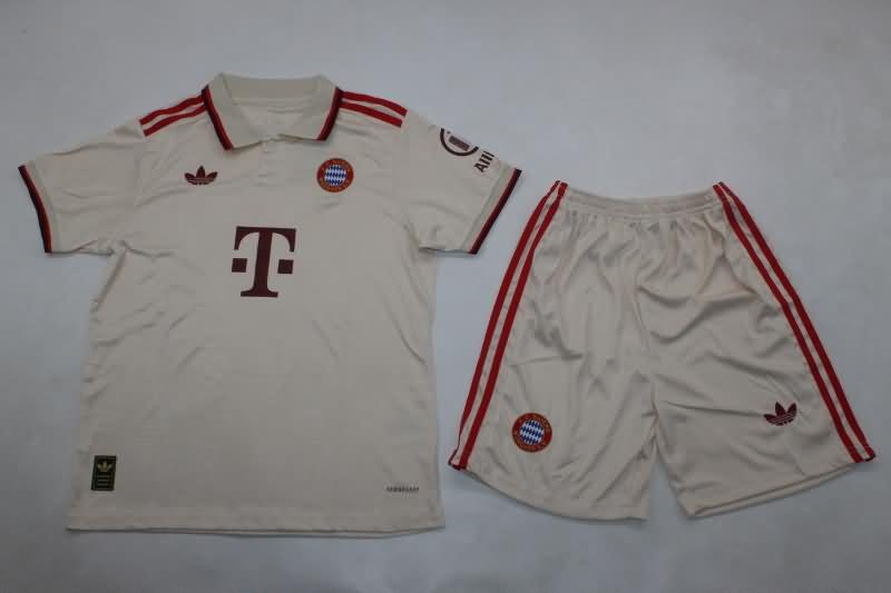 Bayern Munich 24/25 Kids Third Soccer Jersey And Shorts