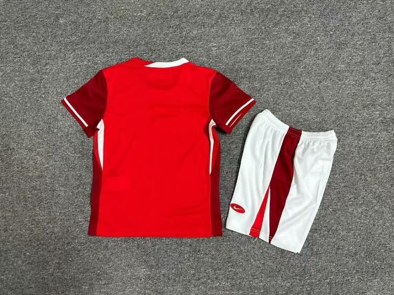 Canada 2024 Kids Copa America Home Soccer Jersey And Shorts