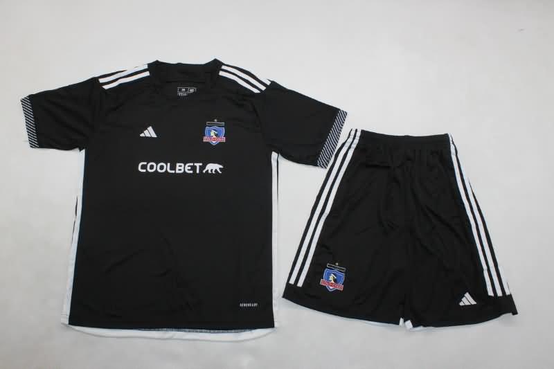 Colo Colo 2024 Kids Away Soccer Jersey And Shorts