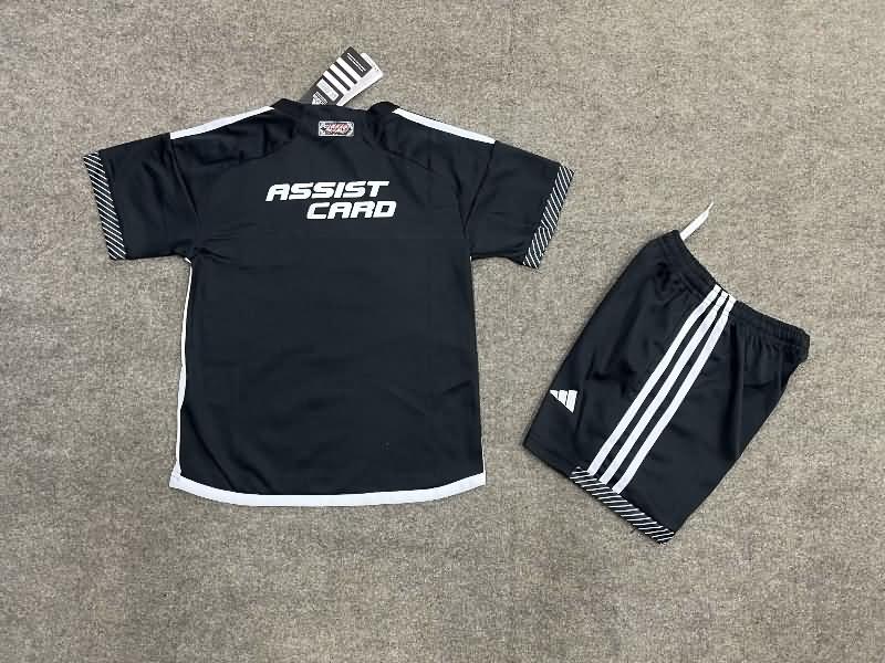 Colo Colo 2024 Kids Away Soccer Jersey And Shorts