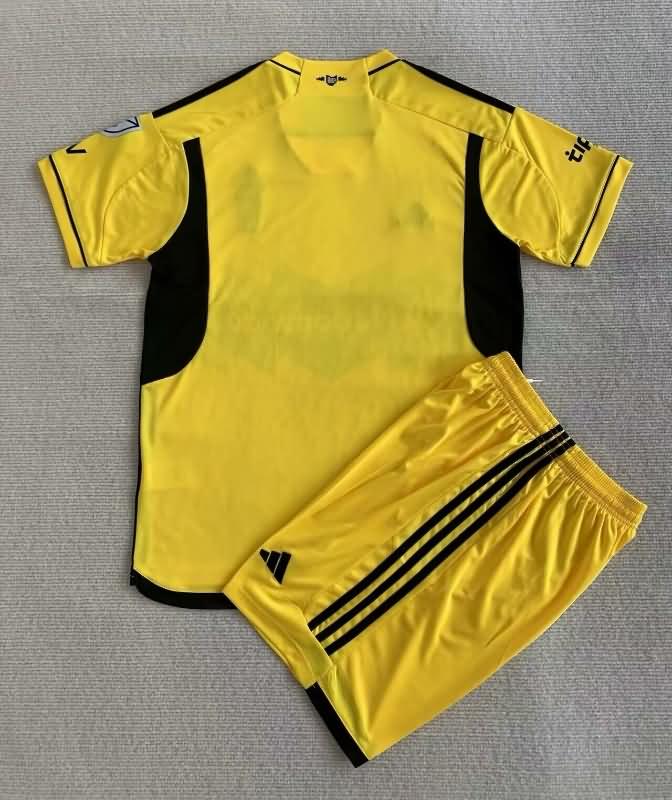 Columbus Crew 2024 Kids Home Soccer Jersey And Shorts