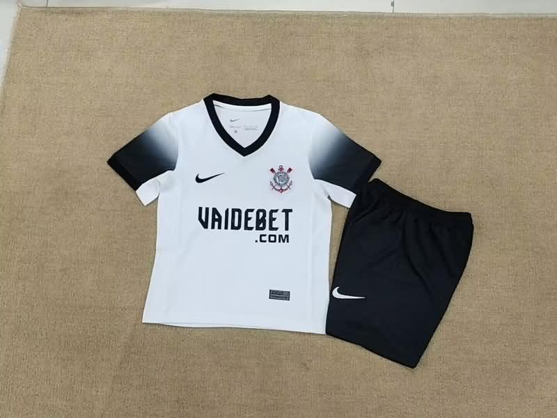 Corinthians 2024 Kids Home Soccer Jersey And Shorts