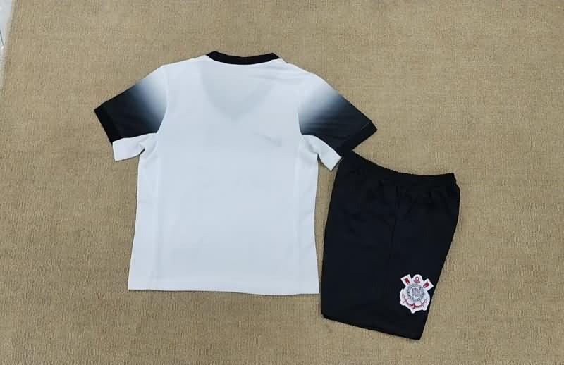 Corinthians 2024 Kids Home Soccer Jersey And Shorts