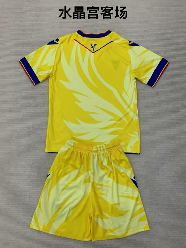 Crystal Palace 24/25 Kids Away Soccer Jersey And Shorts