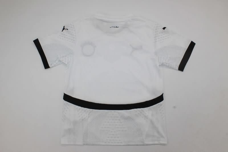 Egypt 2025 Kids Away Soccer Jersey And Shorts
