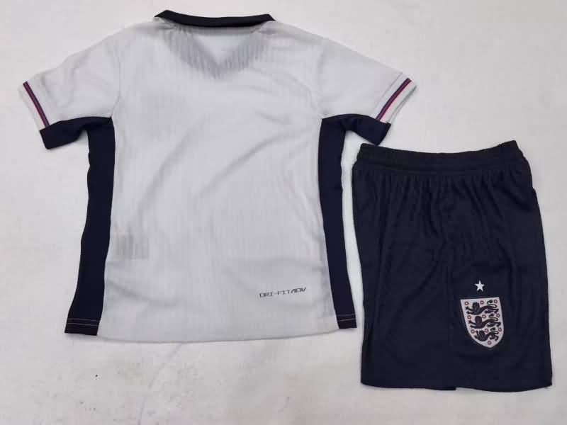 England 2024 Kids Home Soccer Jersey And Shorts (Player)