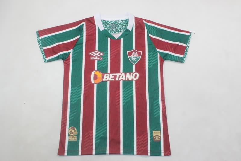 Fluminense 2024 Kids Home Soccer Jersey And Shorts