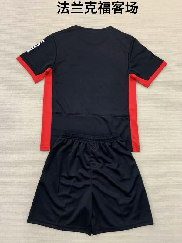 Frankfurt 24/25 Kids Away Soccer Jersey And Shorts